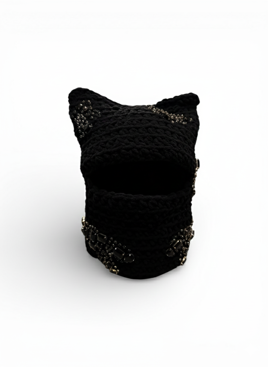 1 of 1 CROCHETED BALACLAVA