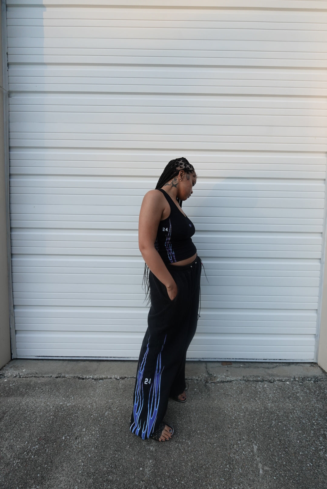Blue Flame Tank top